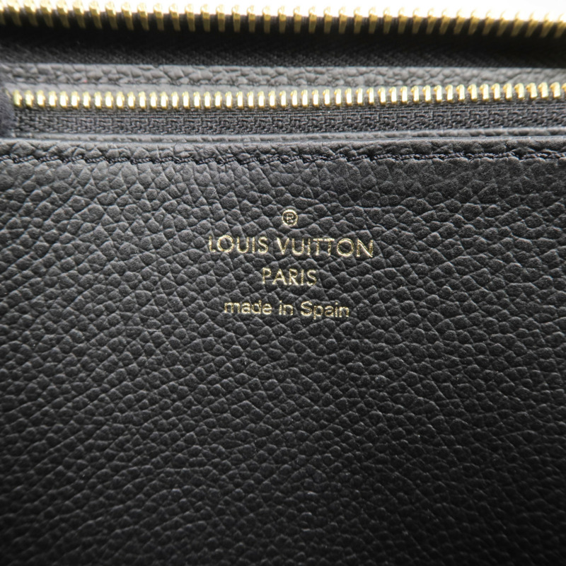LOUIS VUITTON Monogram Empreinte Zipper Long Wallet金扣長錢包-7