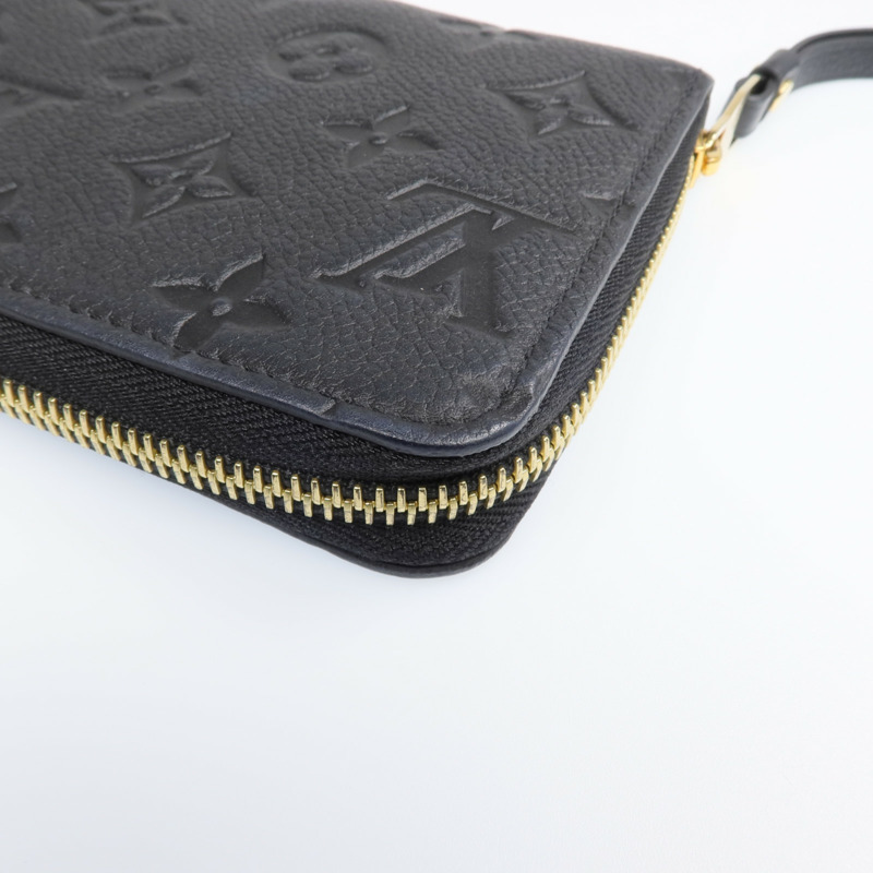 LOUIS VUITTON Monogram Empreinte Zipper Long Wallet金扣長錢包-13