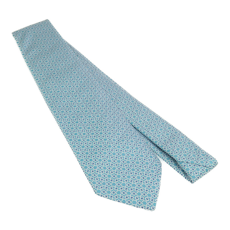 HERMES 絲質Necktie領帶-1
