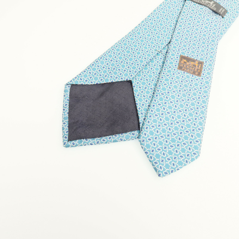 HERMES 絲質Necktie領帶-4
