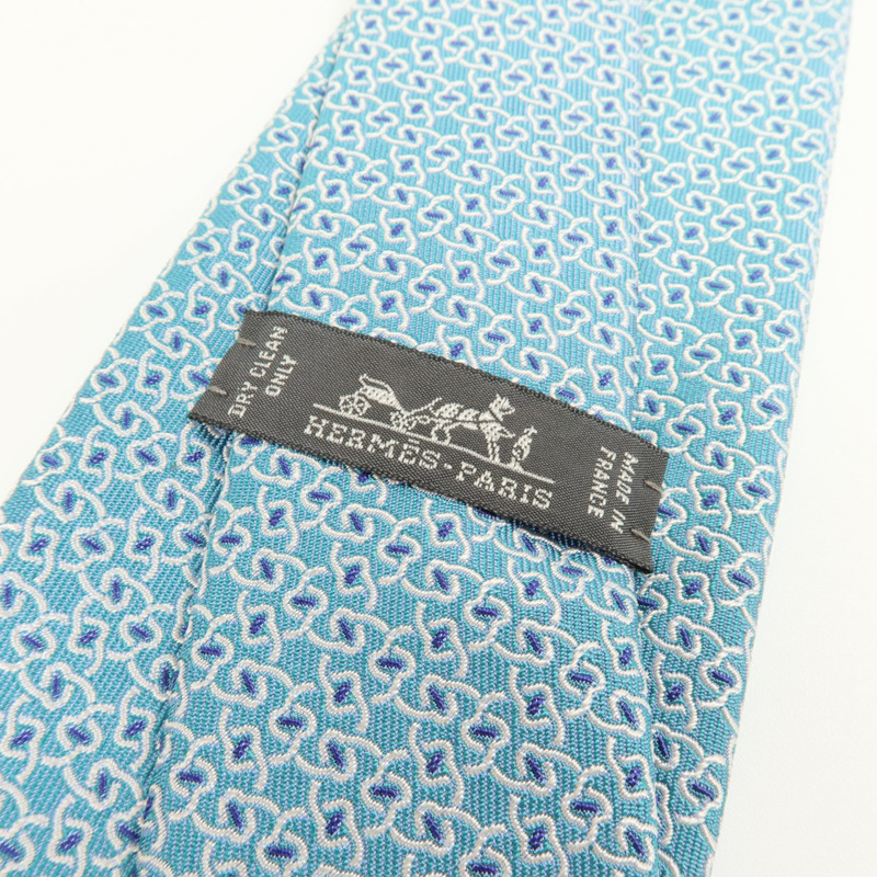 HERMES 絲質Necktie領帶-6
