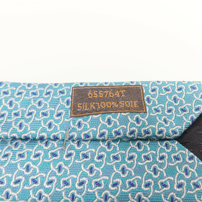 HERMES 絲質Necktie領帶-7