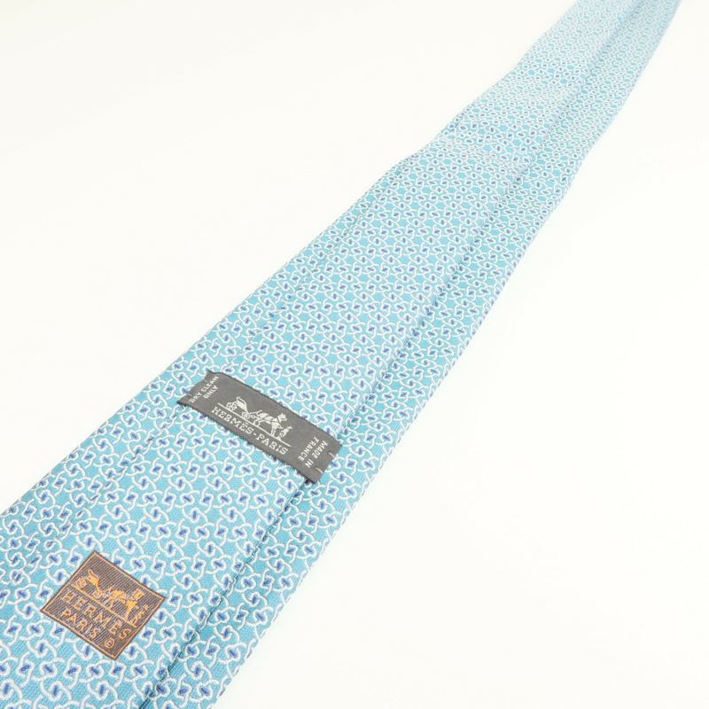 HERMES 絲質Necktie領帶-9