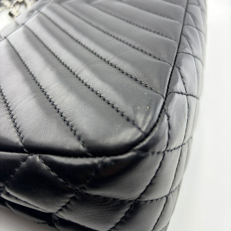 香奈兒 Classic Flap V 紋經典口蓋包-11