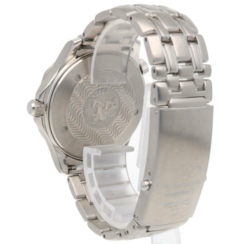 歐米茄海馬系列腕錶,不鏽鋼材質,型號2531.80,自動上鍊,翻新錶款,編號80529XXX,男士腕錶,二手,防水300米-4