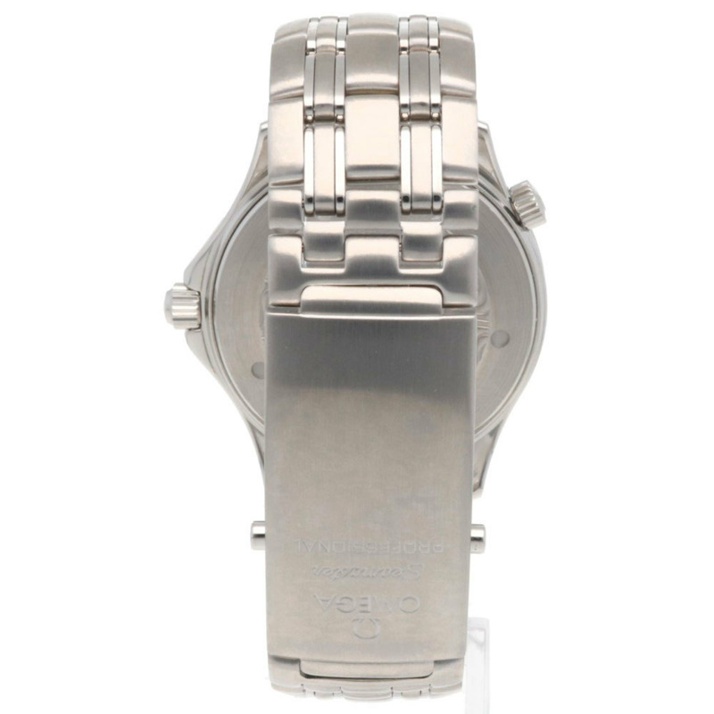 歐米茄海馬系列腕錶,不鏽鋼材質,型號2531.80,自動上鍊,翻新錶款,編號80529XXX,男士腕錶,二手,防水300米-5