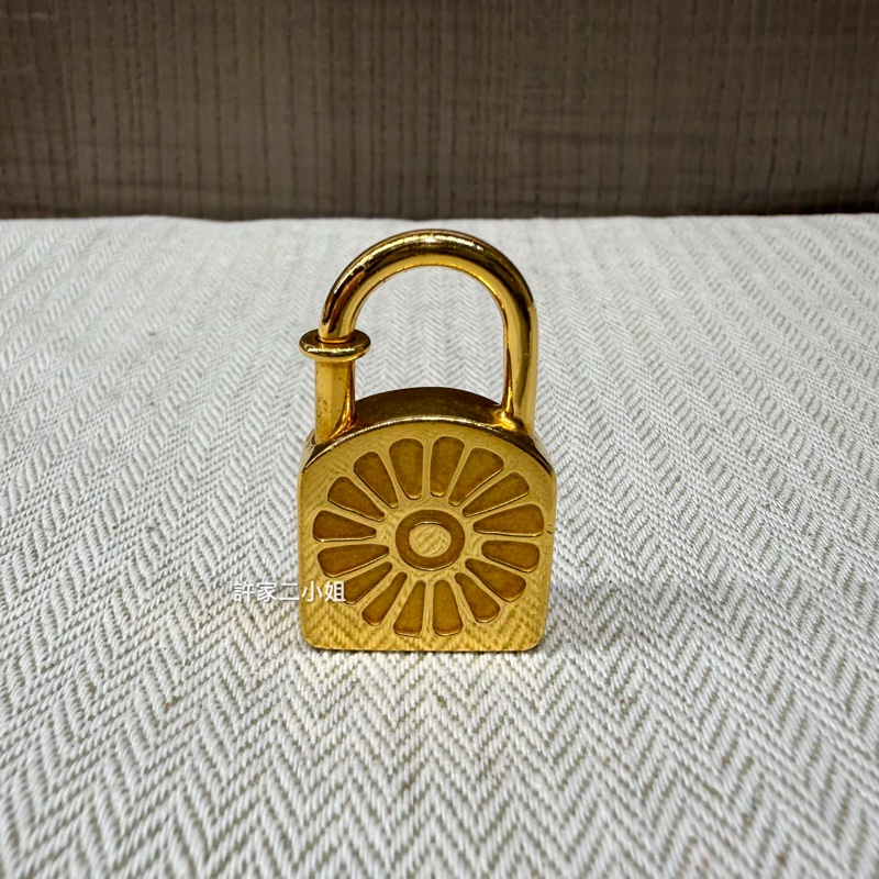 Hermes 限量向日葵鎖具吊飾-0