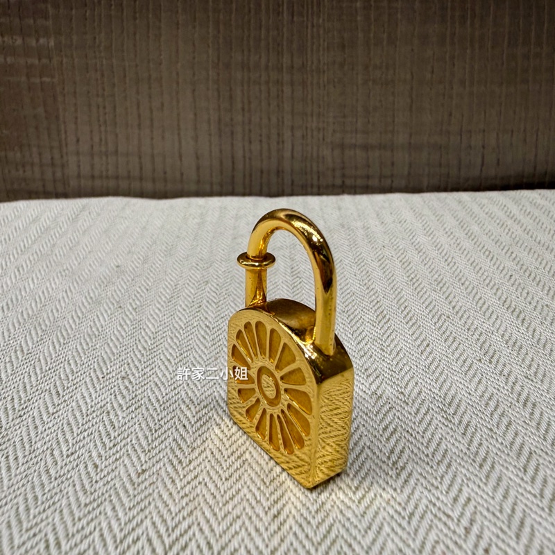 Hermes 限量向日葵鎖具吊飾-3