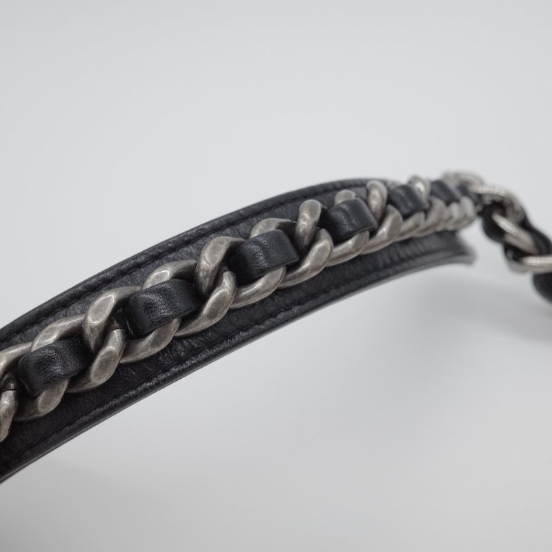 Chanel 香奈兒 19 菱格紋 黑色 小羊皮 口蓋包 雙色鍊條 肩背包-22