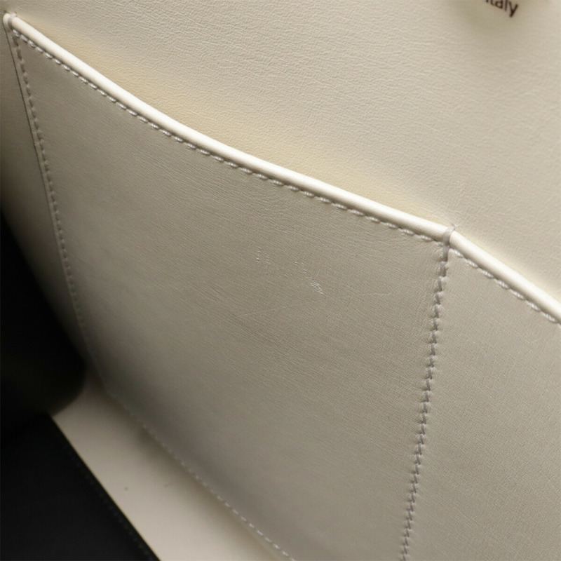 路易威登 City Steamer MM 手提包/單肩包 雙色皮革 白色/黑色/黑色 M42621-7