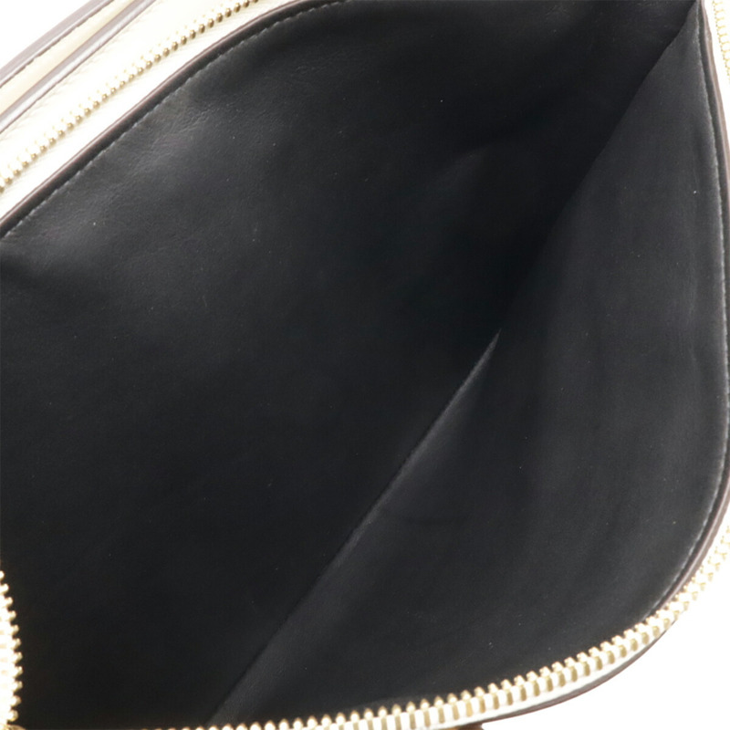 路易威登 City Steamer MM 手提包/單肩包 雙色皮革 白色/黑色/黑色 M42621-9