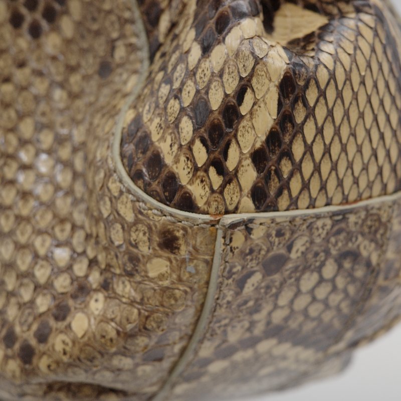 Tod's托德斯經典 Hobo米色 蟒蛇皮 流浪包-22