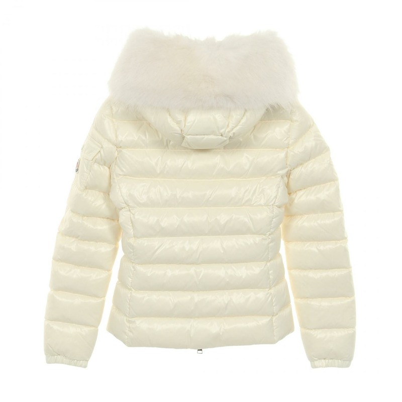 MONCLER BADYF 羽絨外套 尼龍 米色 二手 女款-1