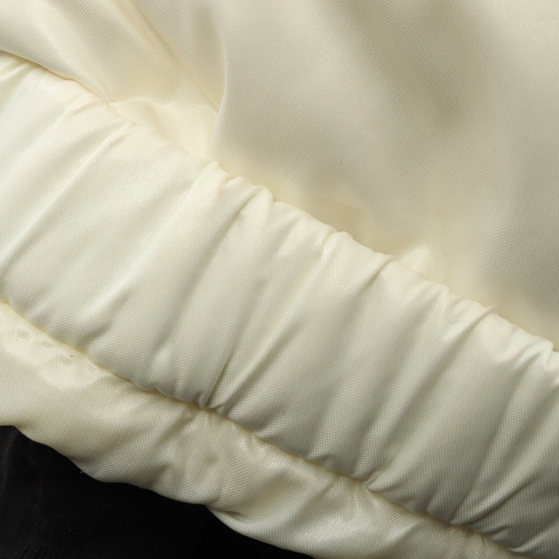 MONCLER BADYF 羽絨外套 尼龍 米色 二手 女款-6