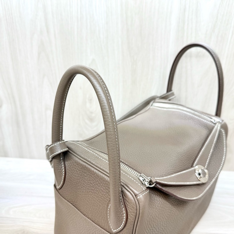 hermes大象灰TC牛皮銀釦lindy30-17