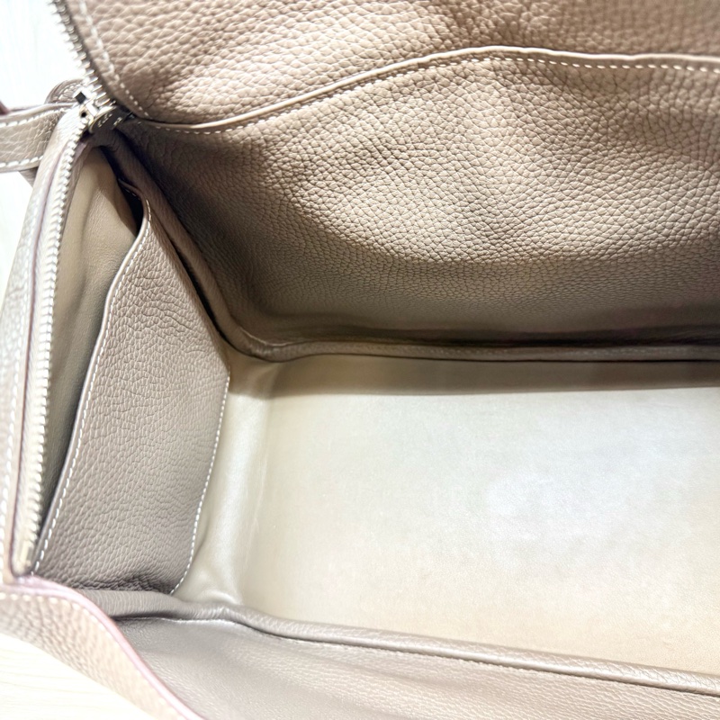 hermes大象灰TC牛皮銀釦lindy30-18