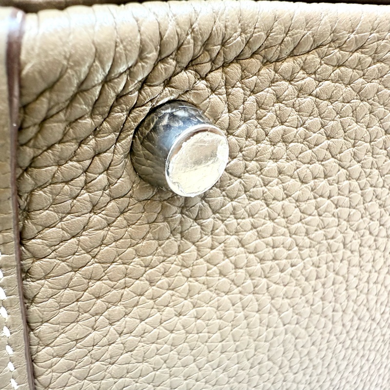 hermes大象灰TC牛皮銀釦lindy30-23