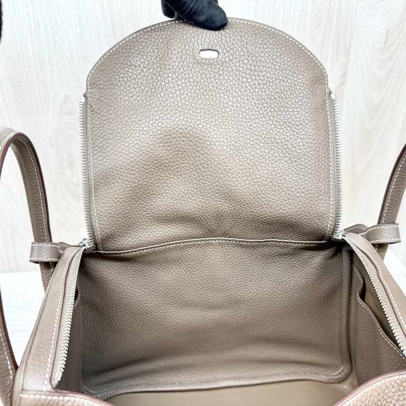 hermes大象灰TC牛皮銀釦lindy30-22