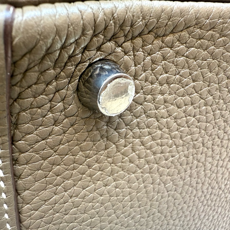 hermes大象灰TC牛皮銀釦lindy30-35