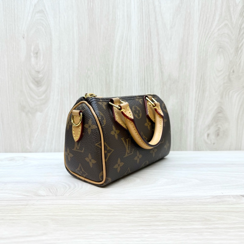 LV原花 NANO SPEEDY背帶可調款/M81085-4