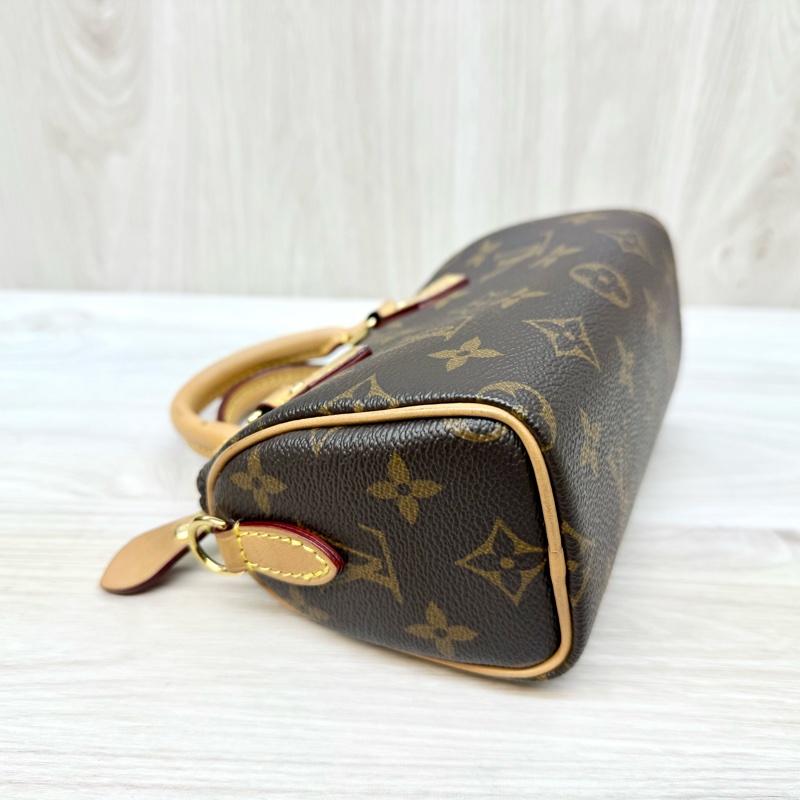 LV原花 NANO SPEEDY背帶可調款/M81085-12