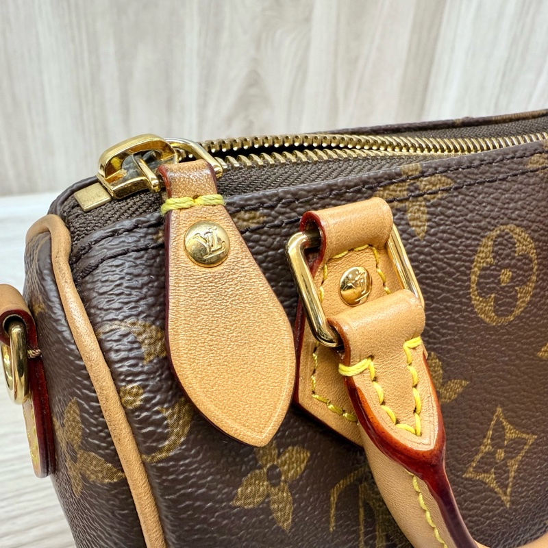 LV原花 NANO SPEEDY背帶可調款/M81085-19