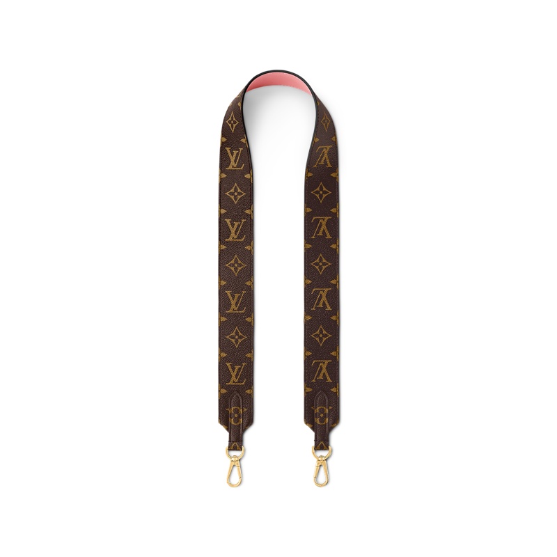 LV原花拚粉Monogram 肩帶J02330-0