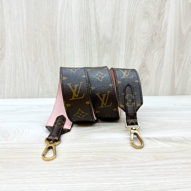LV原花拚粉Monogram 肩帶J02330-1