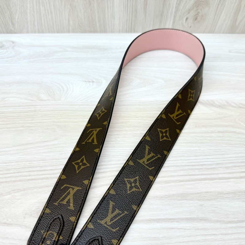 LV原花拚粉Monogram 肩帶J02330-2