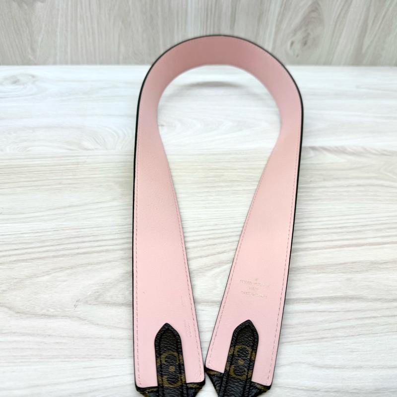 LV原花拚粉Monogram 肩帶J02330-4