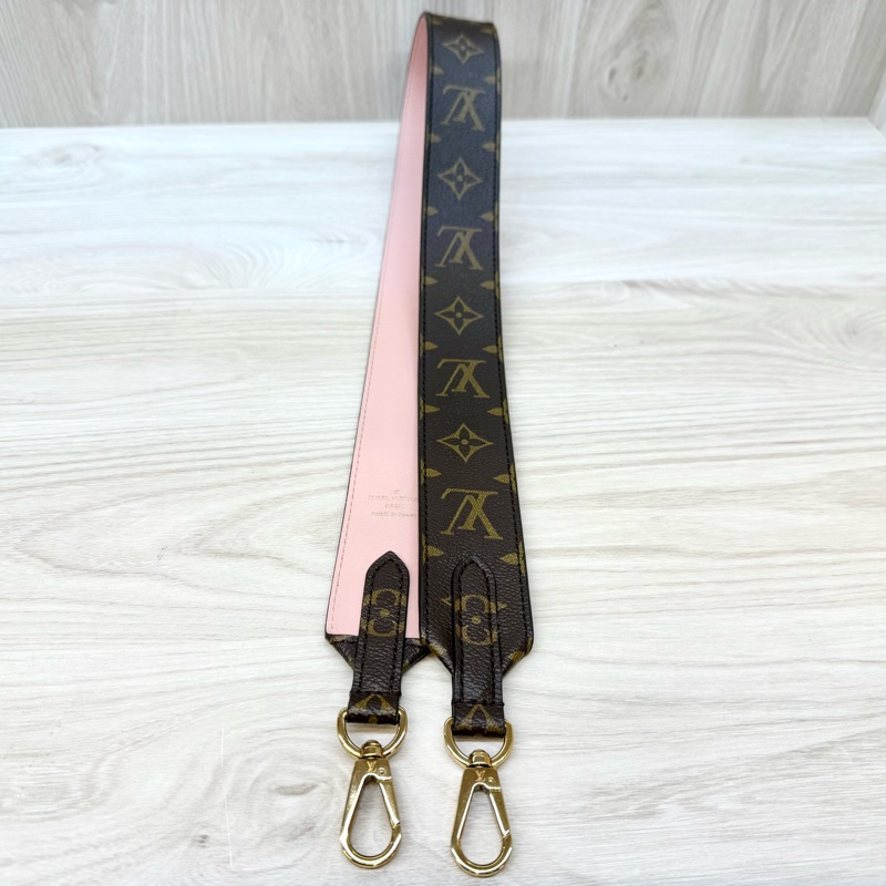 LV原花拚粉Monogram 肩帶J02330-6