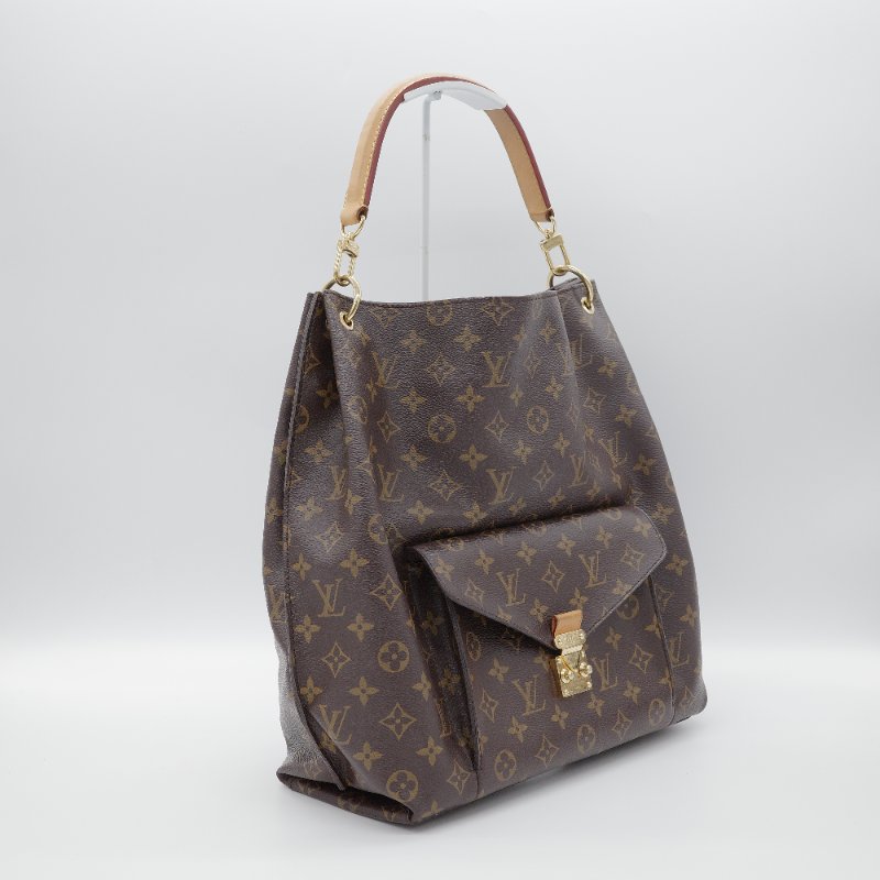 Louis Vuitton 路易威登 Métis Hobo 經典棕色 帆布 肩背包-1