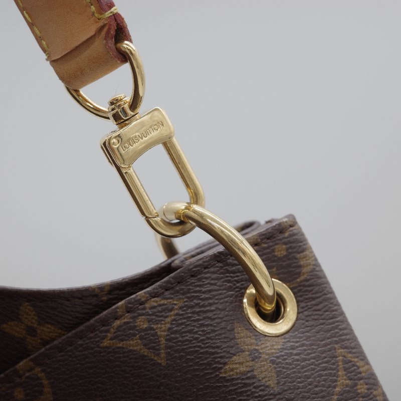 Louis Vuitton 路易威登 Métis Hobo 經典棕色 帆布 肩背包-9