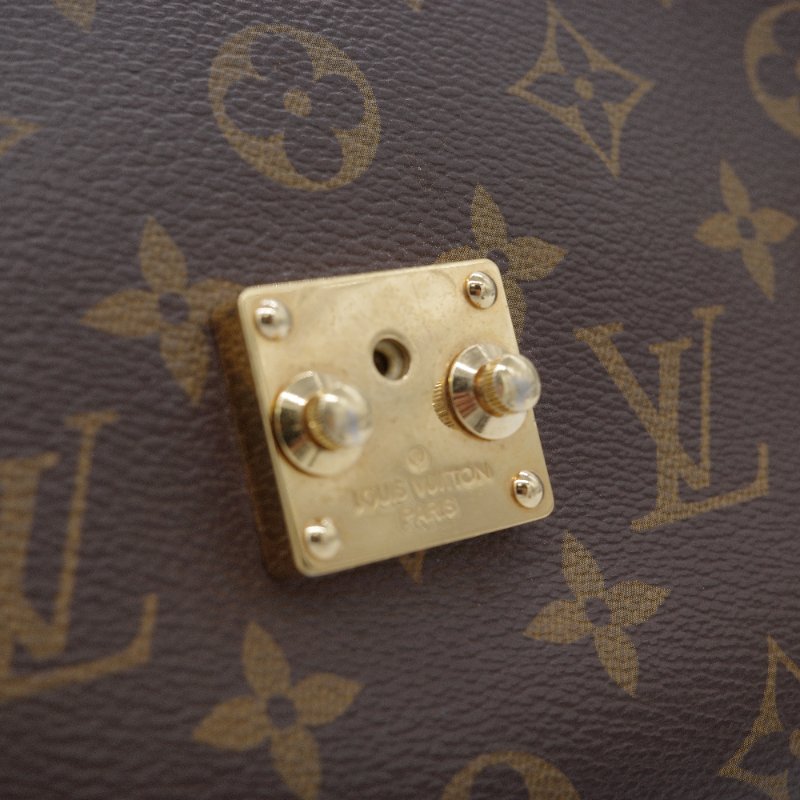 Louis Vuitton 路易威登 Métis Hobo 經典棕色 帆布 肩背包-15