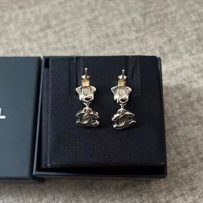 Chanel 25B Earrings 雙C五角星耳環-4
