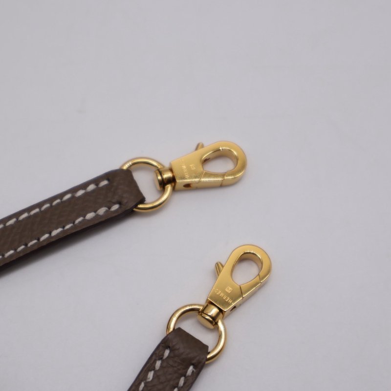 HERMRS Mini kelly ll - 大象灰金 U-5