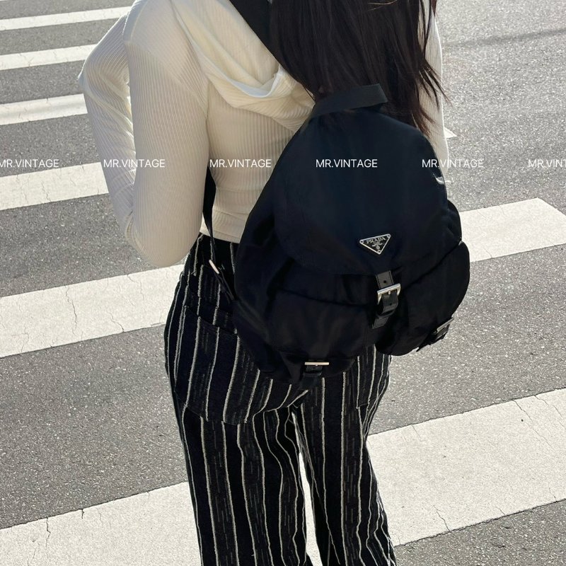 🏷Prada降落傘尼龍後背包(小號)-0