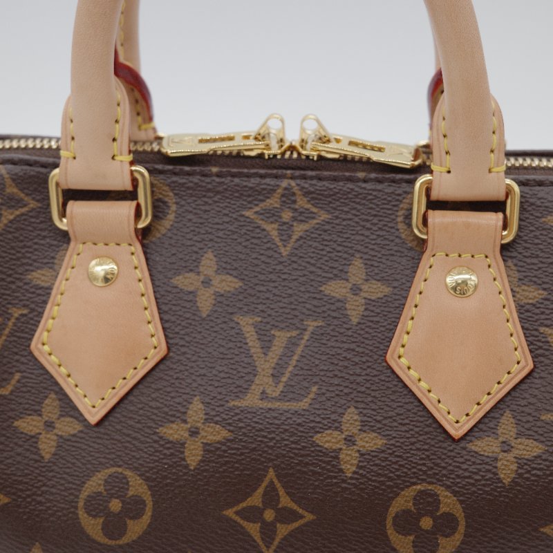 (超級新🌟配件齊全)Louis Vuitton 路易威登 Speedy 20 緹花背帶 經典老花 棕色 塗層帆布 肩背包 手提包|專櫃 92,000-10