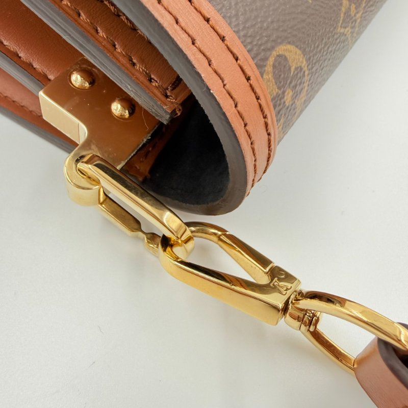 Louis Vuitton - 原花雙色 Dauphine 手提斜背包╻Mini-16