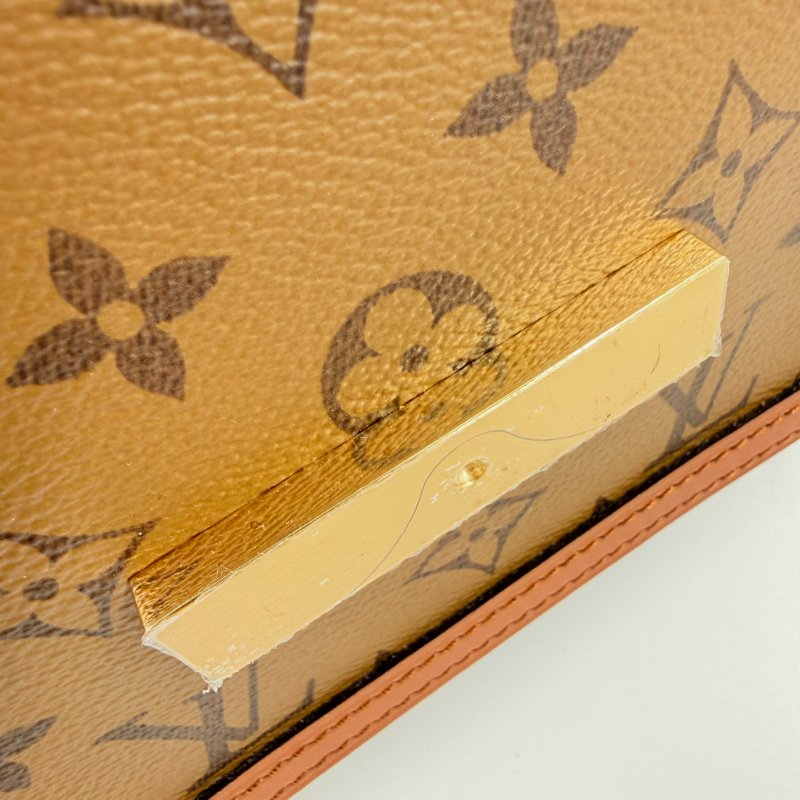 Louis Vuitton - 原花雙色 Dauphine 手提斜背包╻Mini-21