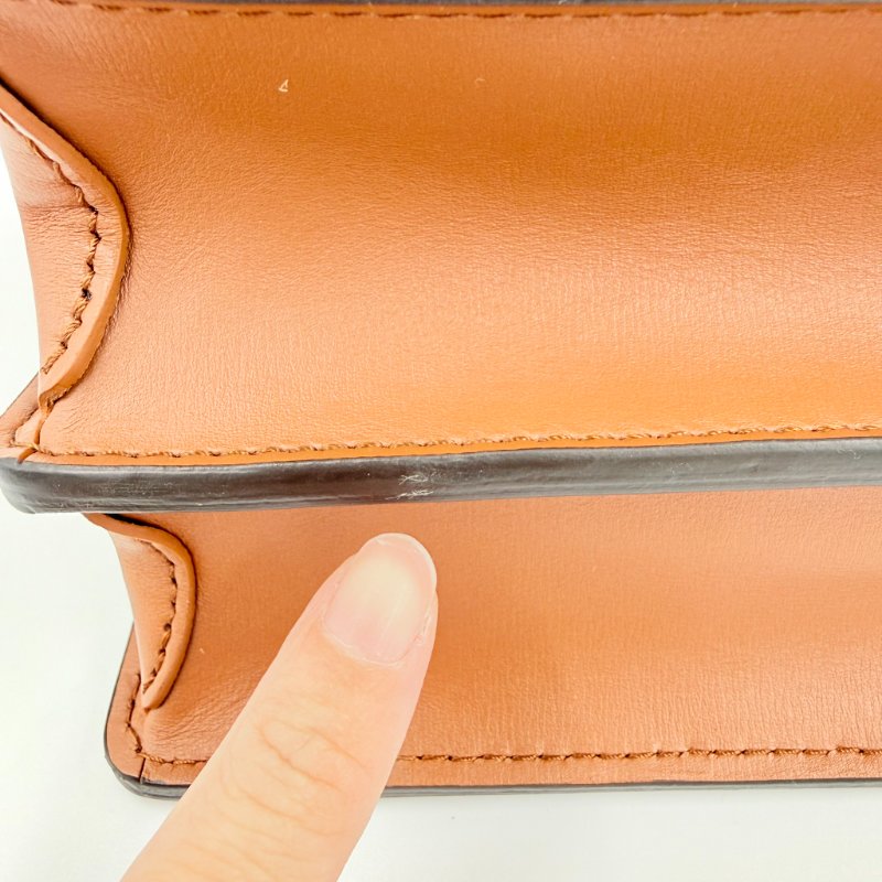 Louis Vuitton - 原花雙色 Dauphine 手提斜背包╻Mini-27