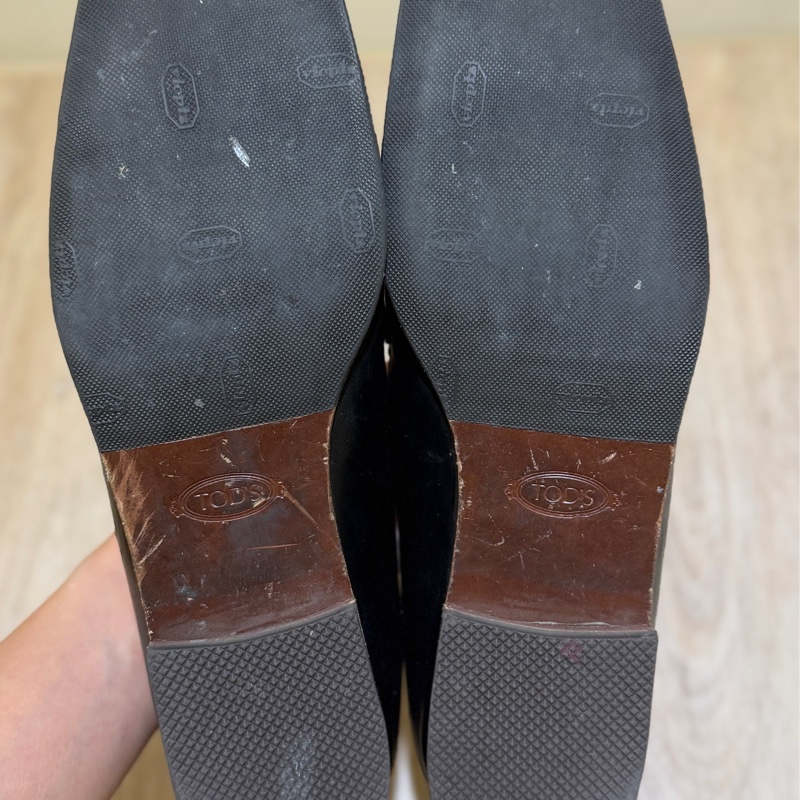 Tod’s 方頭T釦樂福鞋 UK38 （24.5cm-25cm)-8