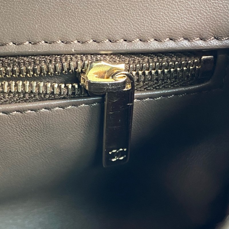 △ Chanel 香奈兒 Beige Python Gold Tone Metal Single Flap Chain 2 Way Bag No.23 米黃色蛇皮金色金屬鎖鏈肩背袋No.23 - 267002286-17