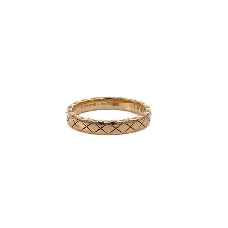 △ Chanel 香奈兒 18K Beige Gold Coco Crush Ring 3g 18K米色金戒指 - 267000921-5