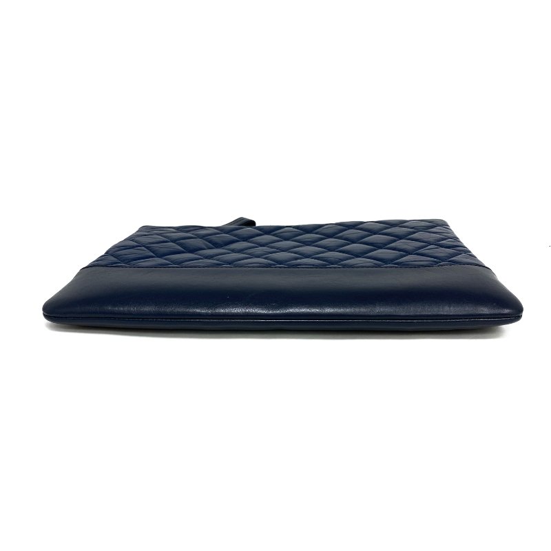 ☆ Chanel 香奈兒 Navy Lambskin Gabrielle Clutch No.27 深藍色小羊皮手拿袋 No.27 - 267002322-5