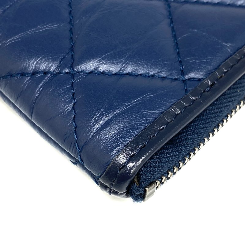 ☆ Chanel 香奈兒 Navy Lambskin Gabrielle Clutch No.27 深藍色小羊皮手拿袋 No.27 - 267002322-7