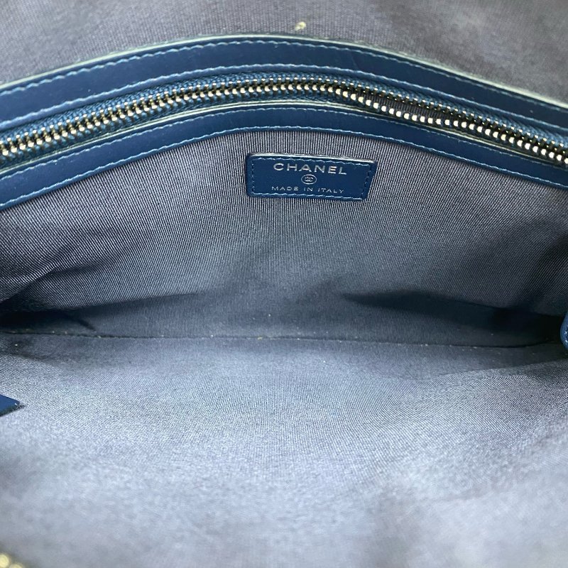 ☆ Chanel 香奈兒 Navy Lambskin Gabrielle Clutch No.27 深藍色小羊皮手拿袋 No.27 - 267002322-15