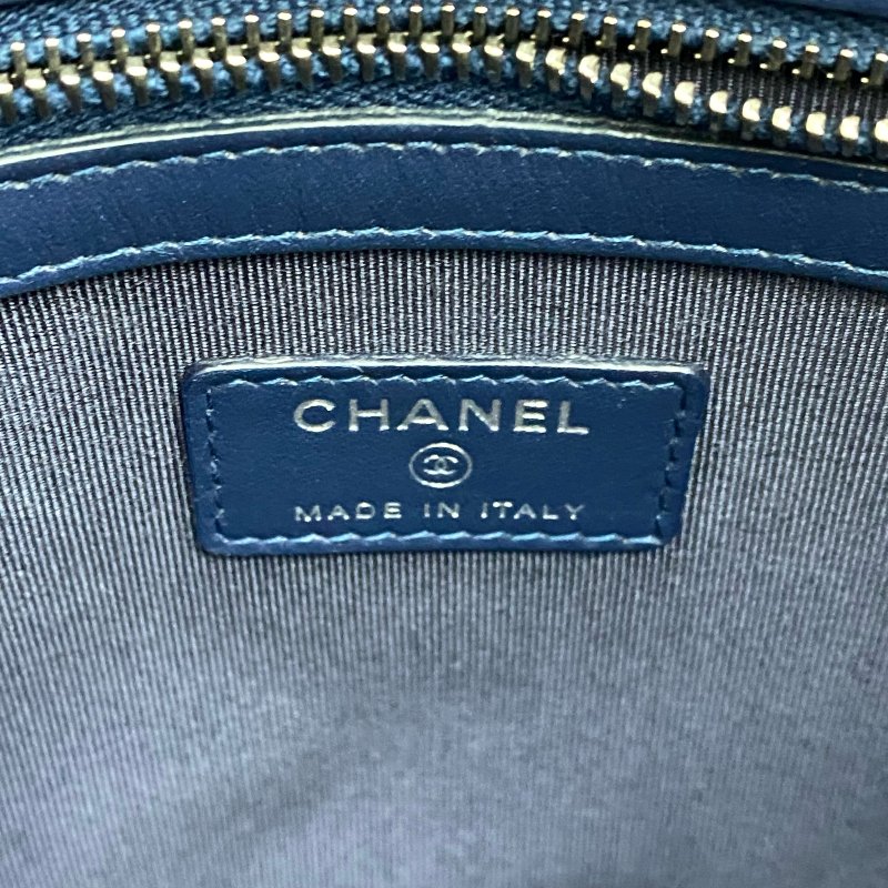 ☆ Chanel 香奈兒 Navy Lambskin Gabrielle Clutch No.27 深藍色小羊皮手拿袋 No.27 - 267002322-16