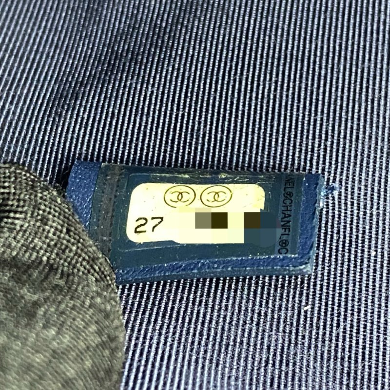 ☆ Chanel 香奈兒 Navy Lambskin Gabrielle Clutch No.27 深藍色小羊皮手拿袋 No.27 - 267002322-20