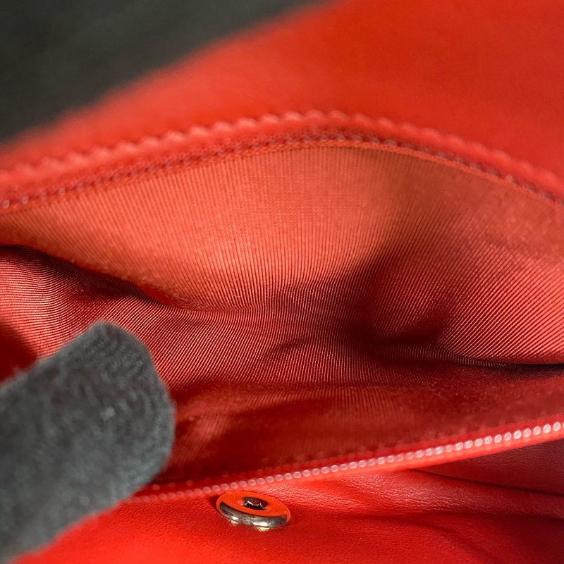 △ Chanel 香奈兒 Red Lambskin Gold Tone Metal Single Flap 2 Way Bag No.29 紅色小羊皮金色金屬鎖鏈兩用袋No.29 - 267001798-17